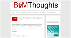 Desktop Screenshot of bimthoughts.com
