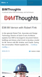 Mobile Screenshot of bimthoughts.com